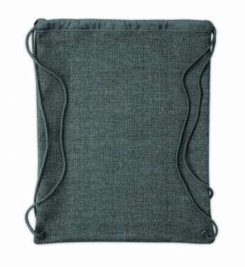 Logotrade Firmengeschenke das Foto: 2-tone rugzakje met koord